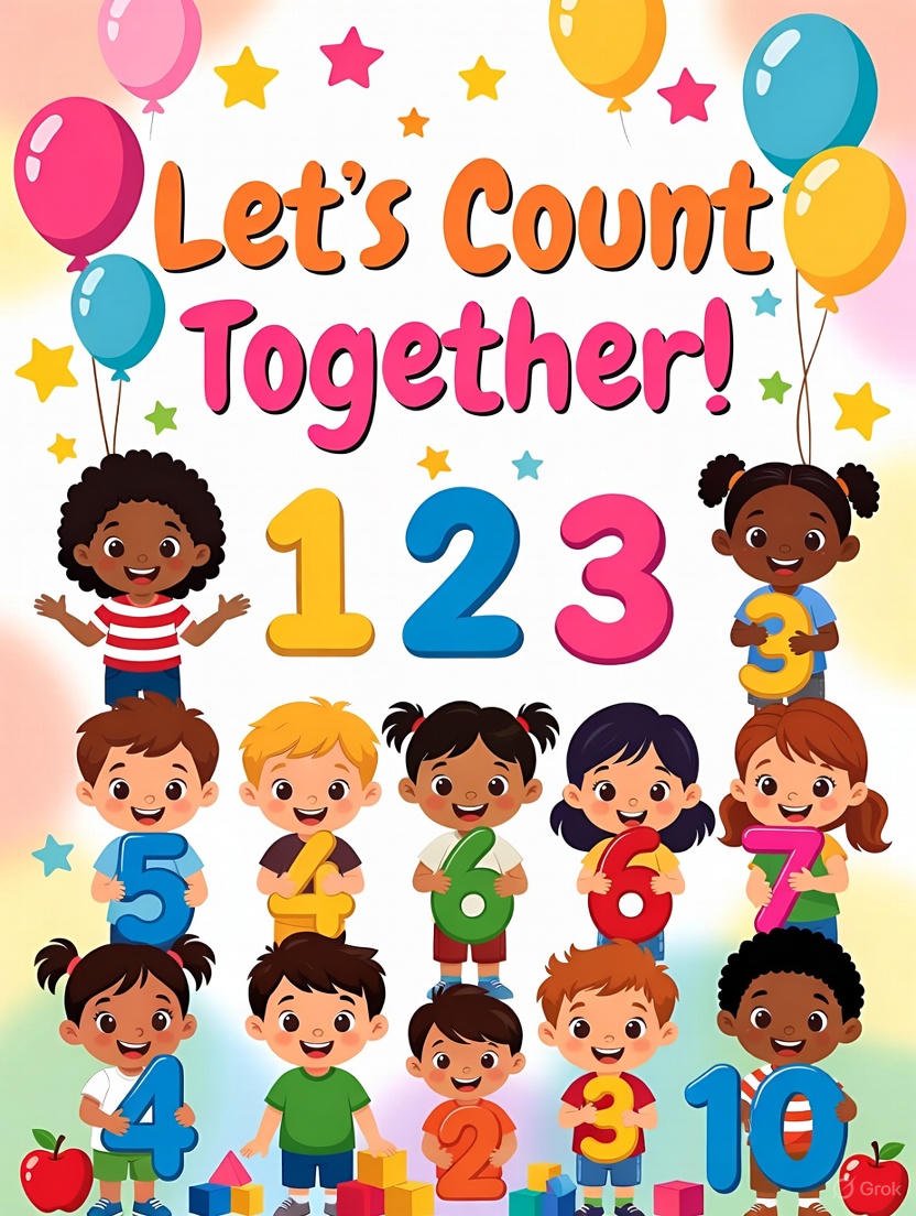 Numbers & Counting Book Cover